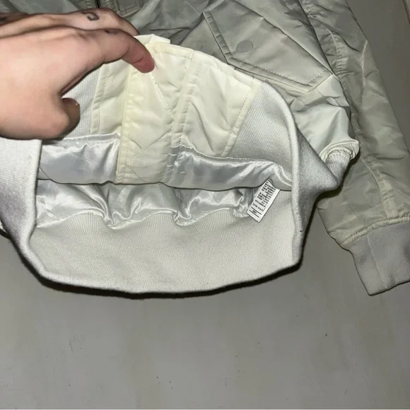 Cream white bomber jacket - Picture 10 of 10